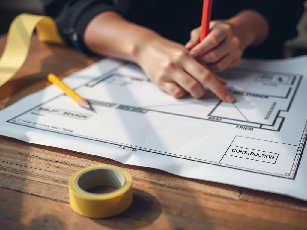 Pracovní stůl s projektem